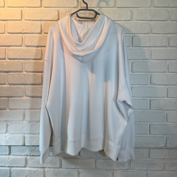 SOFT White Zip Hoodie, Stretchy XL NWT - Picture 2 of 10
